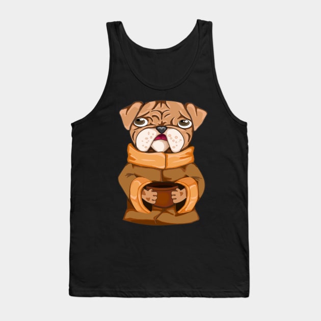 The Baby Bulldog cute and lovely Tank Top by wirefox